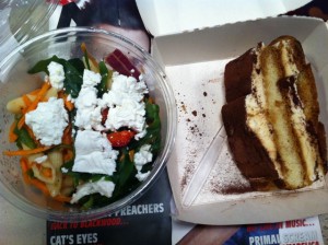 Pasta Salad and Tiramisu Deli de Luca Oslo