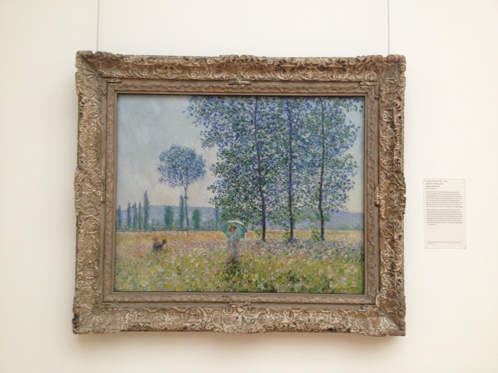 Monet: Sunlight Effect under the Poplars, Staatsgallerie, Stuttgart
