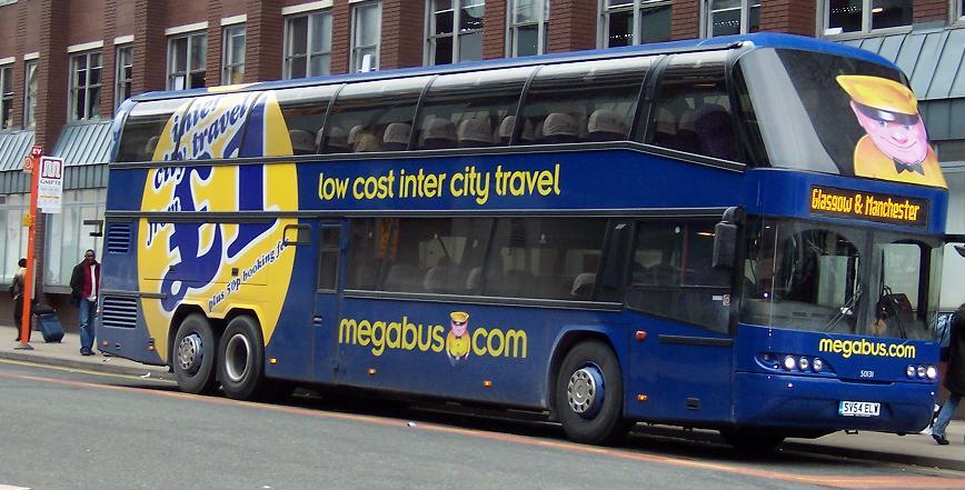 What are some money-saving tips when traveling on Megabus?