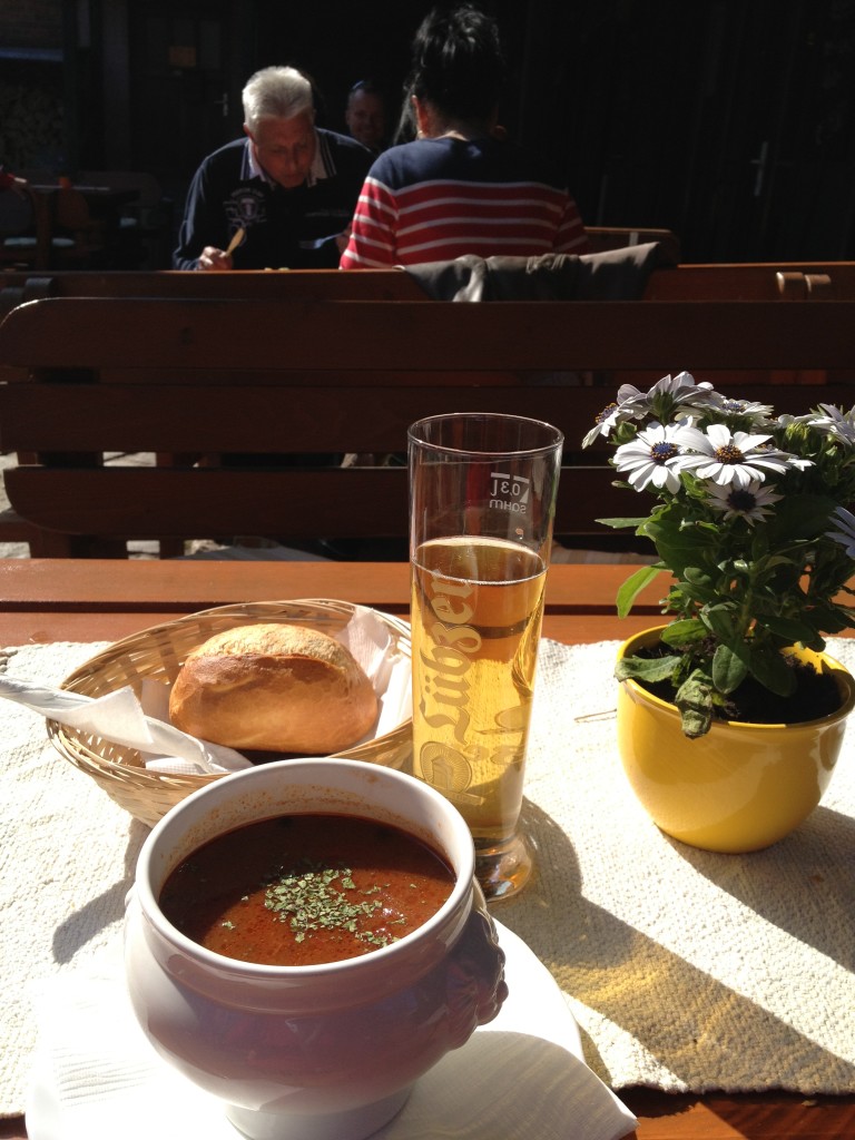 Lunch at Gohren