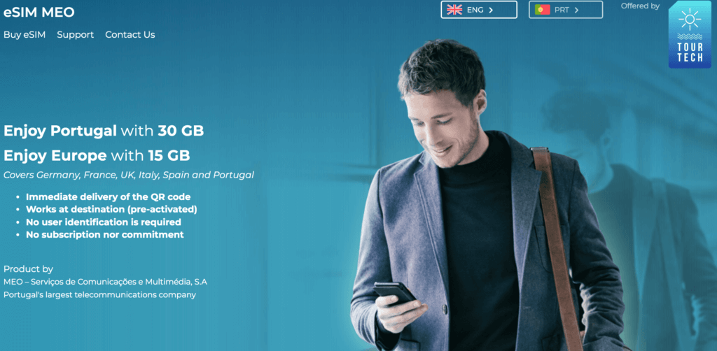 Visiting Portugal? Get 30GB of mobile internet data for €15! ( Updated Feb 2022 )