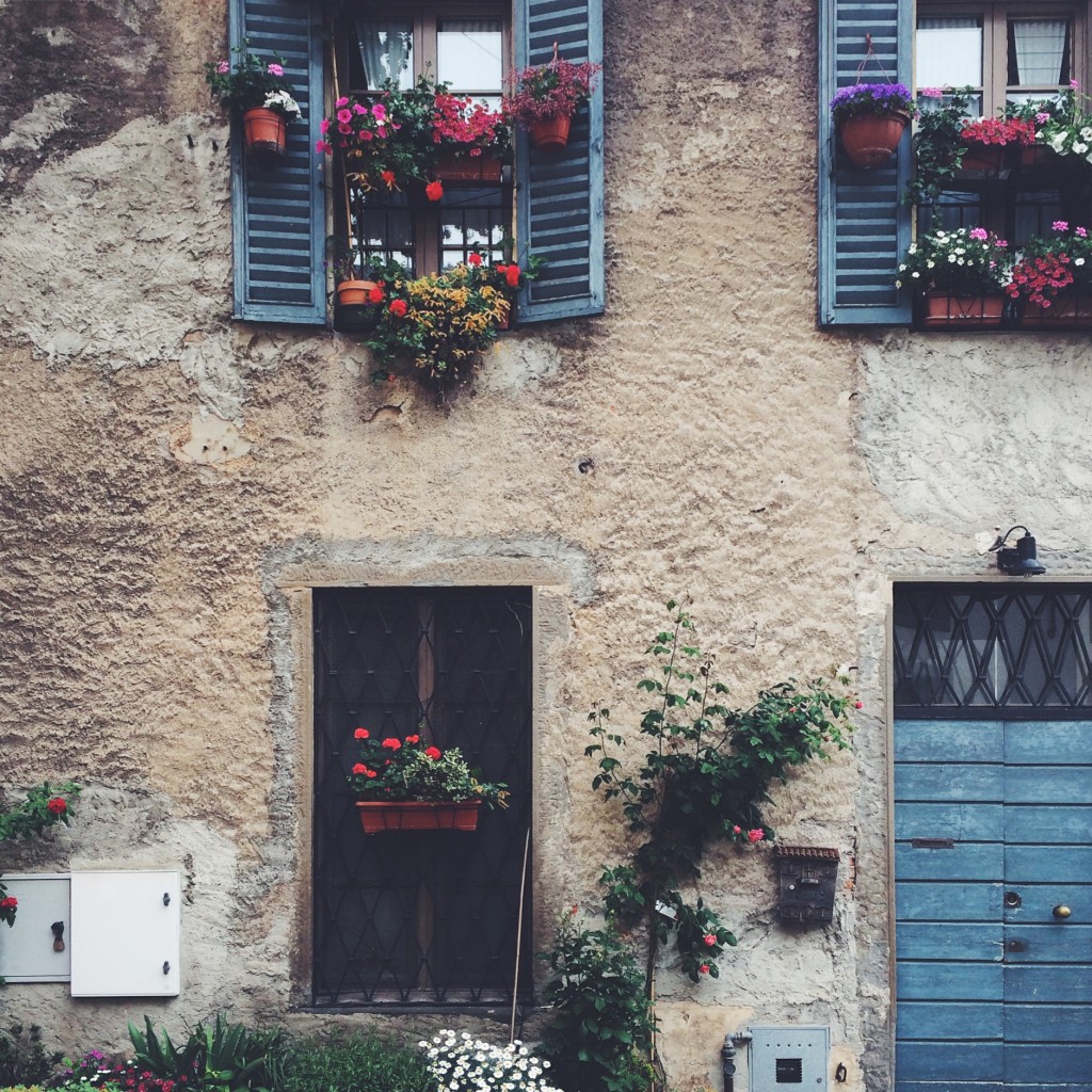 Adorable houses of Bergamo