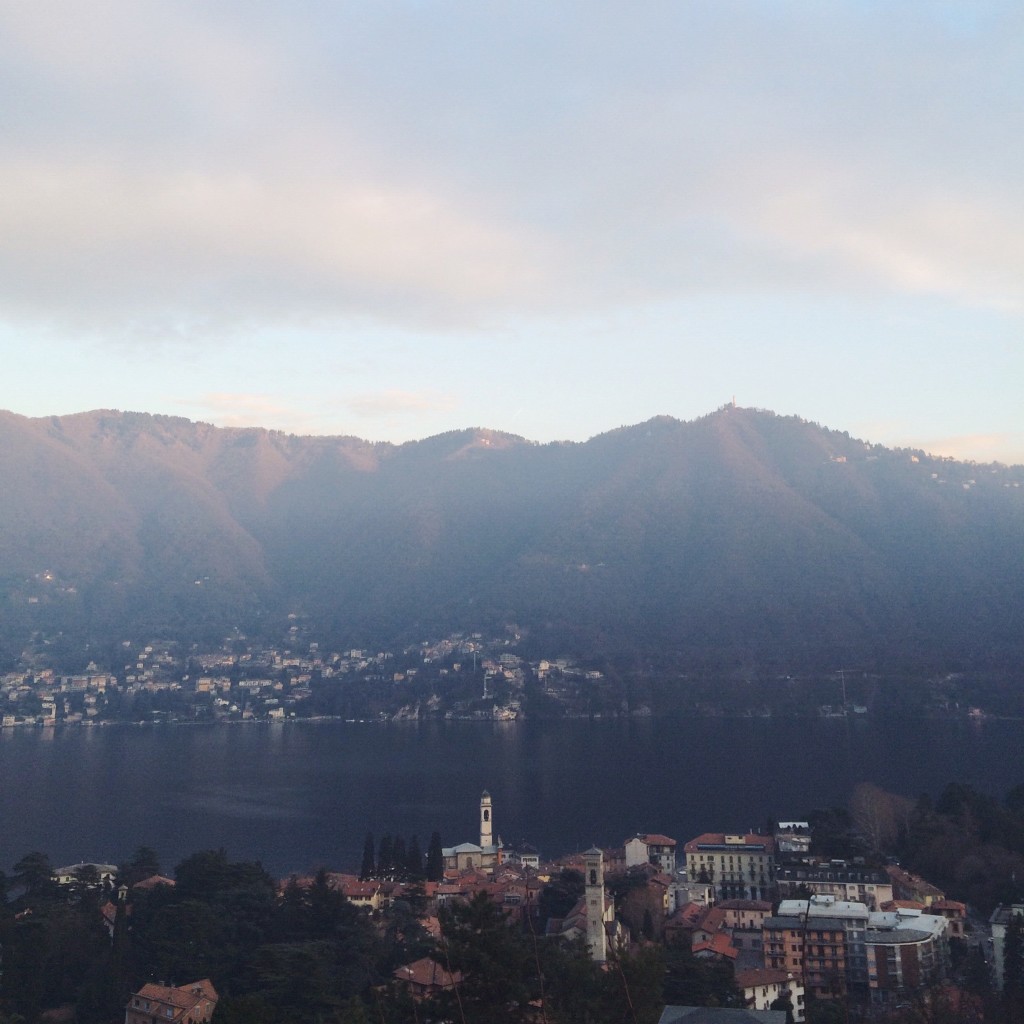Breathtaking view of Lake Como from Cernobbio
