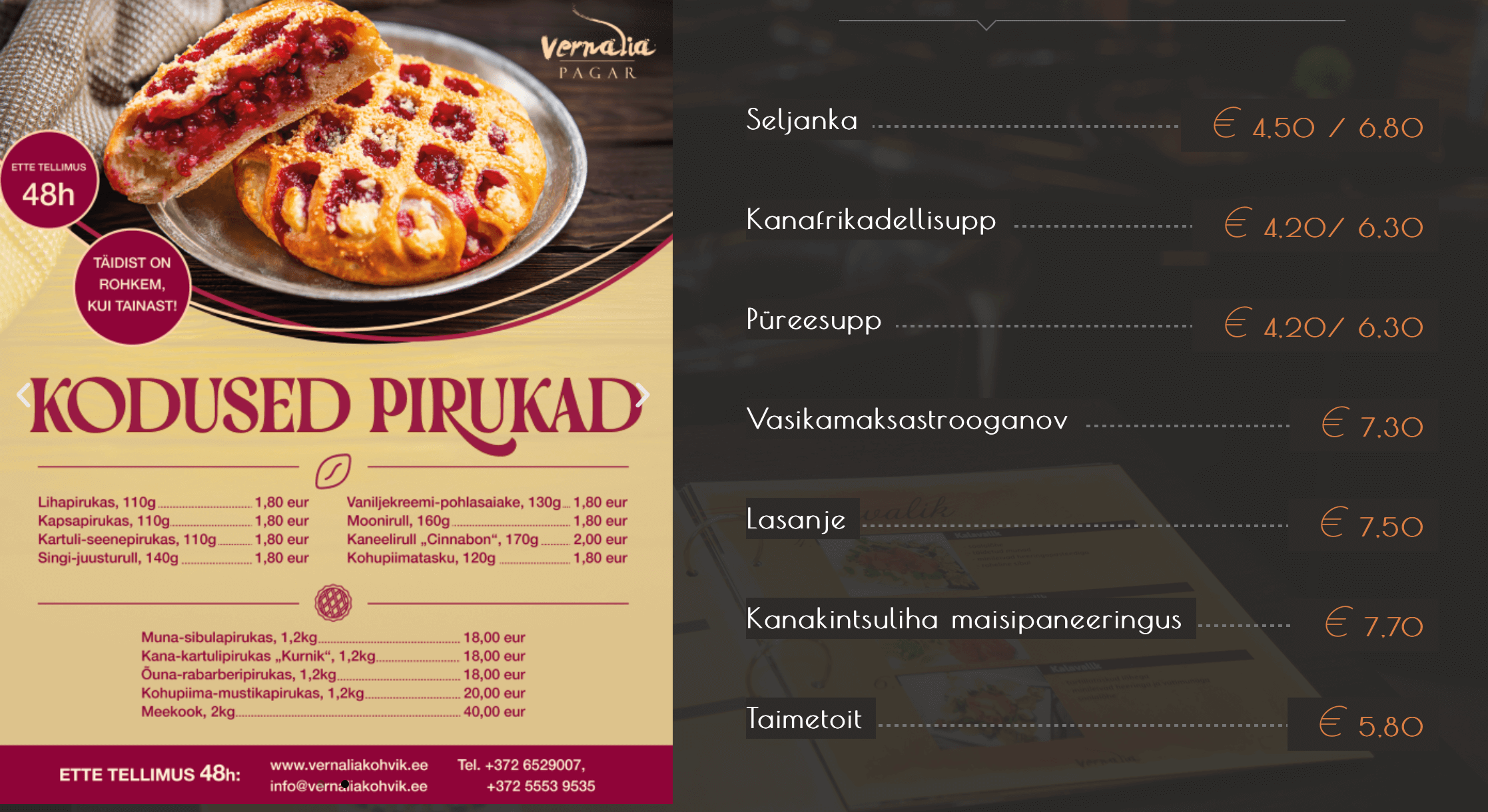 Vernalia Café Tallinn