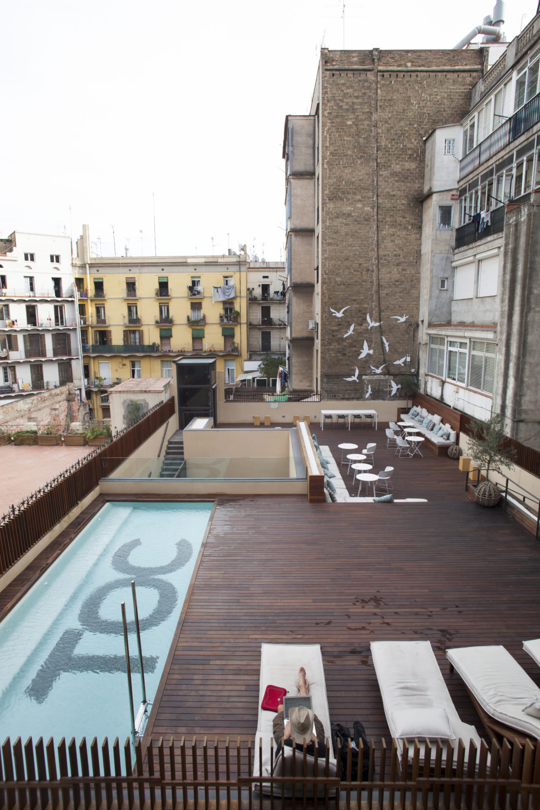 barcelona hotel with swimming pool