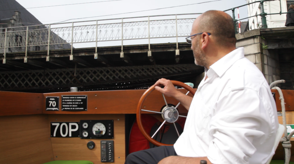 canal boat ride Ghent