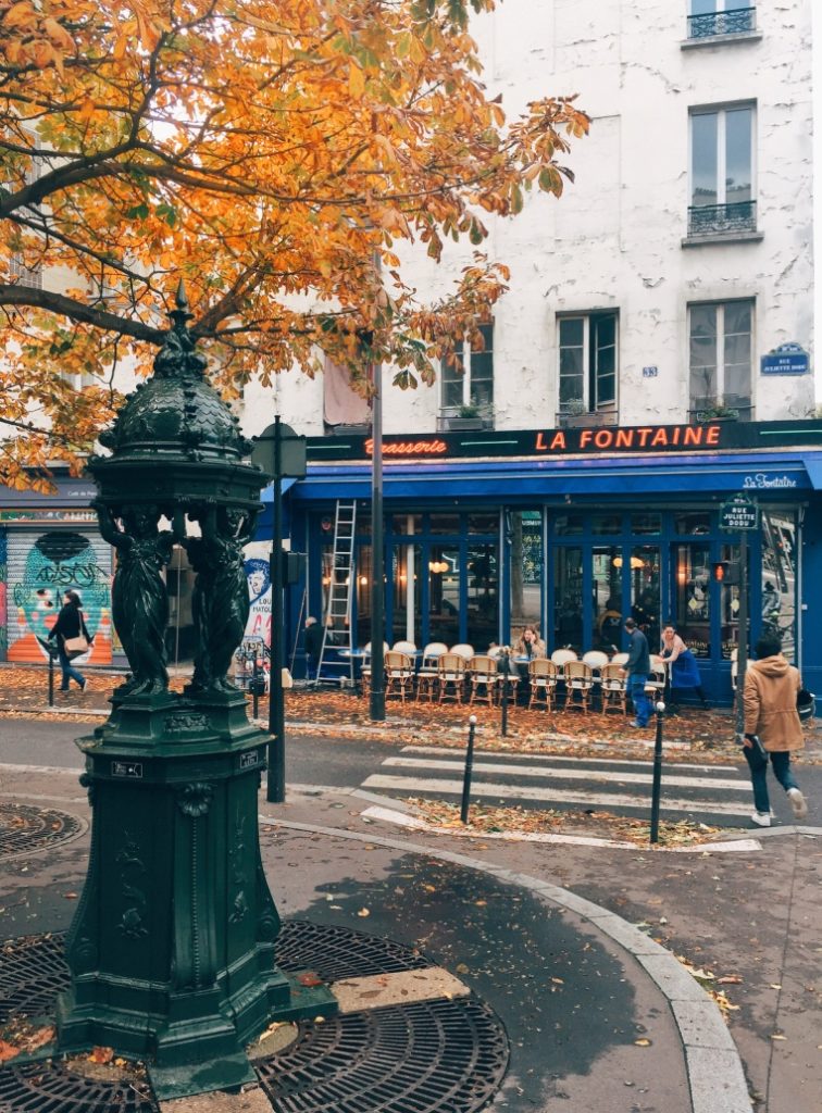  La Fontaine de Belleville Paris