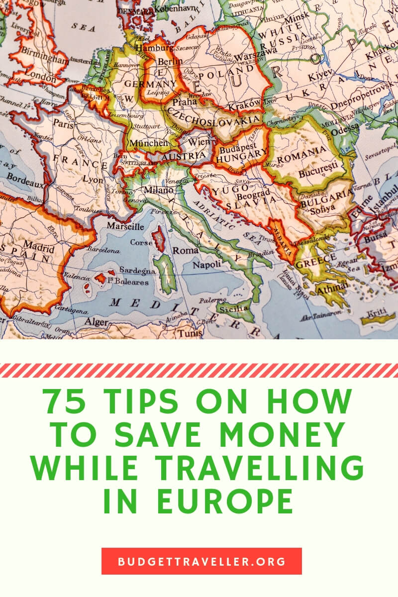 travel in europe on a budget