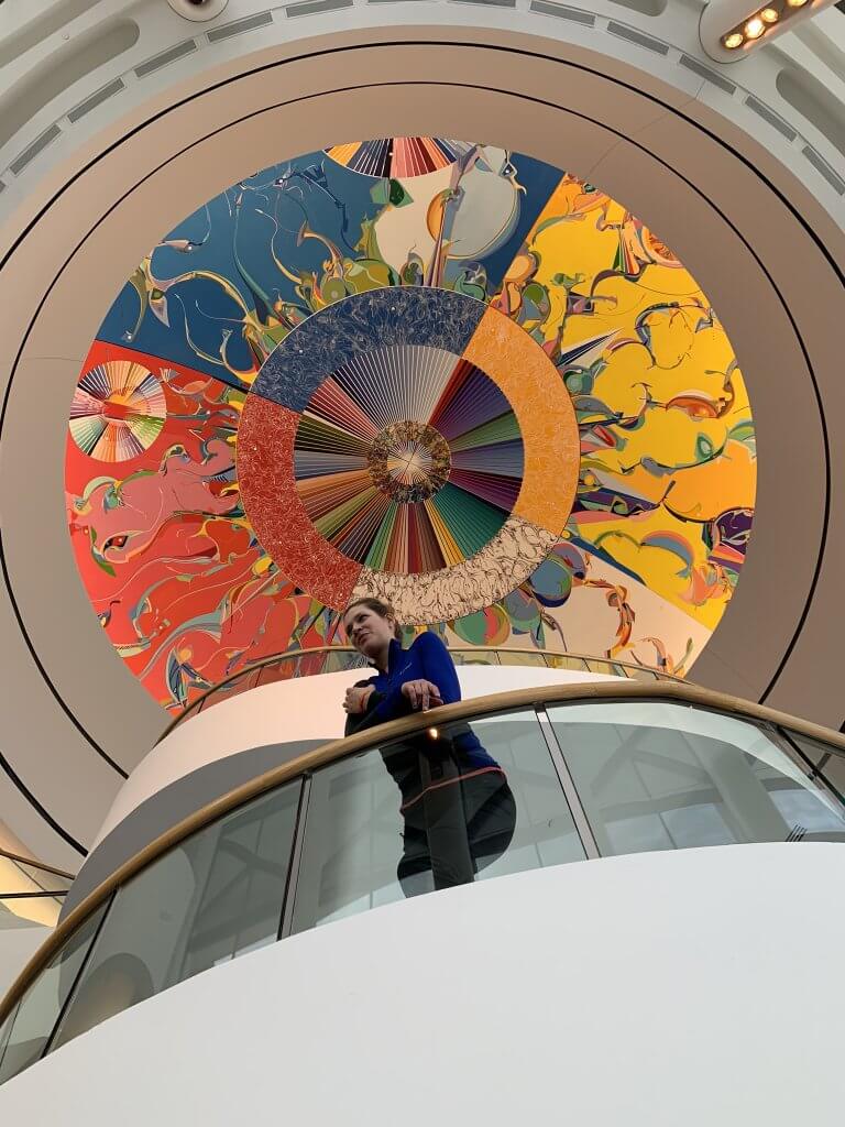 Alex Janvier's stunning 'Morning Star' mural is one of the highlights of visiting the Canadian Museum of History