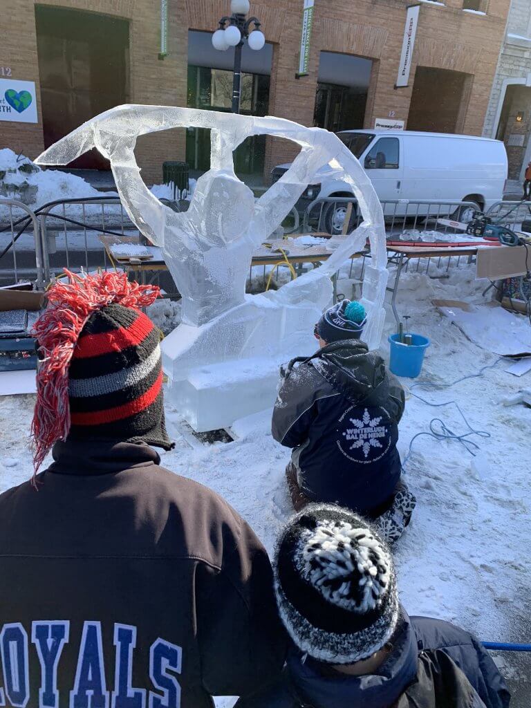One if the highlights of Winterlude Festival is marvelling at the sculptures created during the International Ice Carving Competition