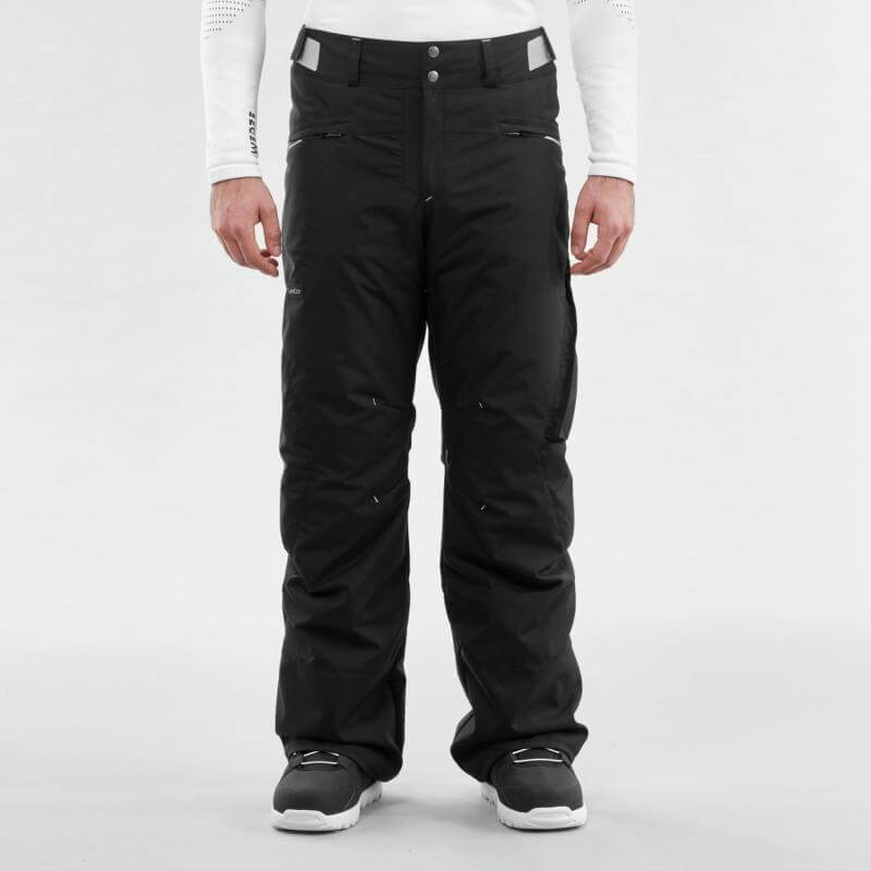 MEN'S SKI TROUSERS FR100 - BLACK WEDZE